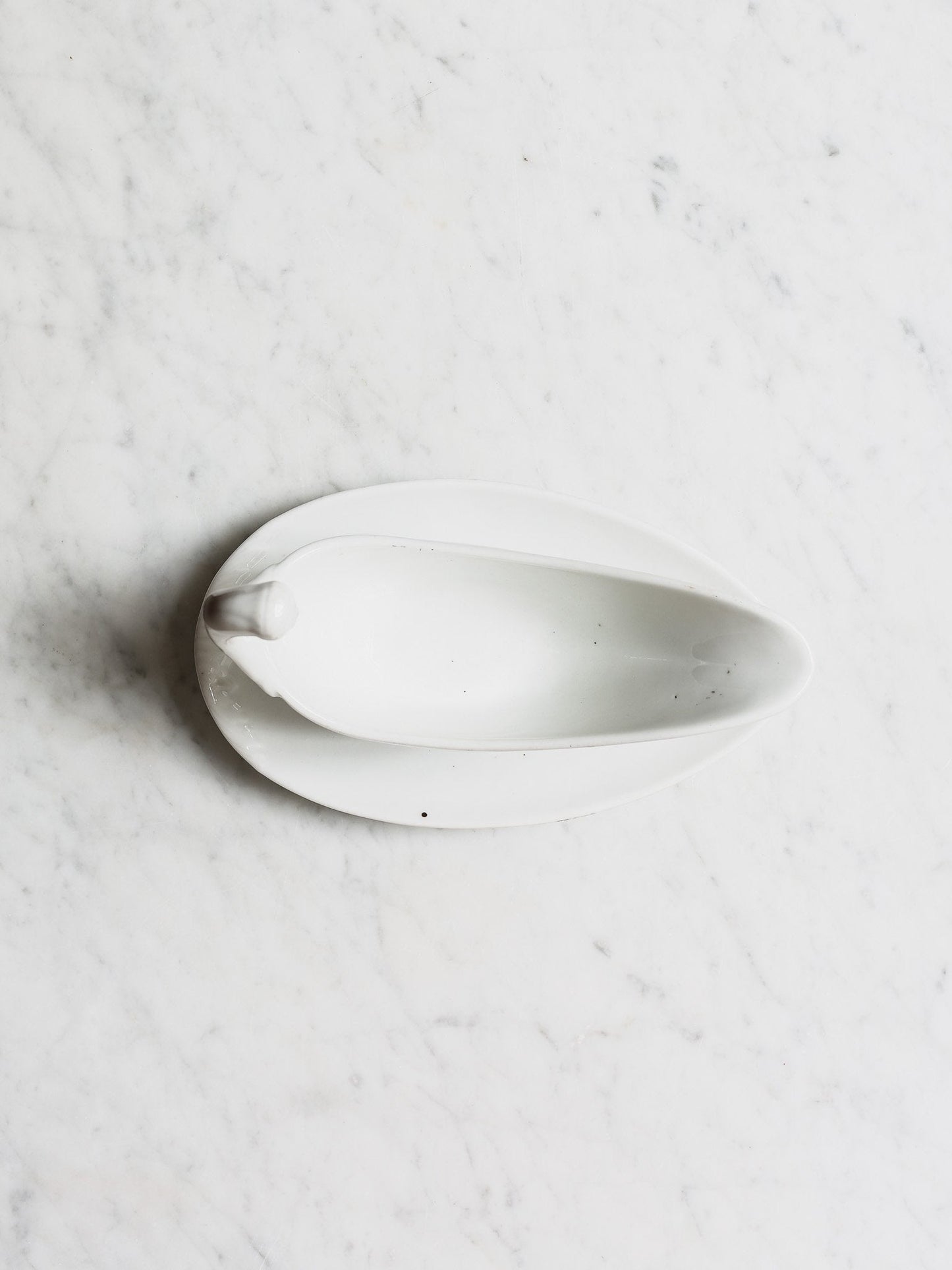 French Creamware Sauce Boats
