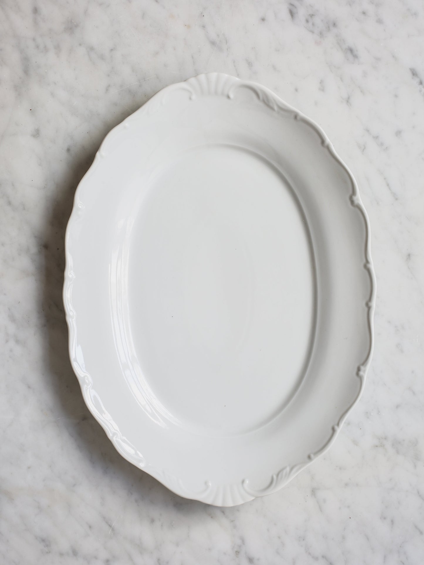 French Porcelain Serving Platter