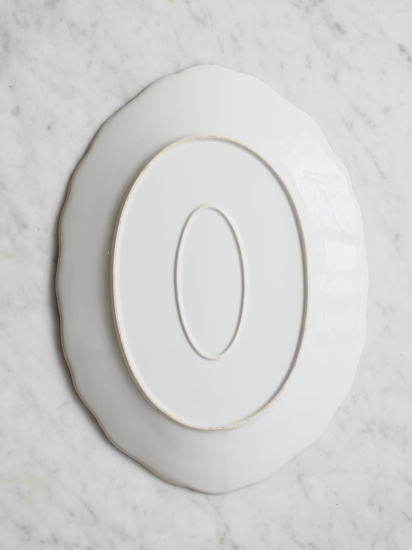 French Porcelain Serving Platter