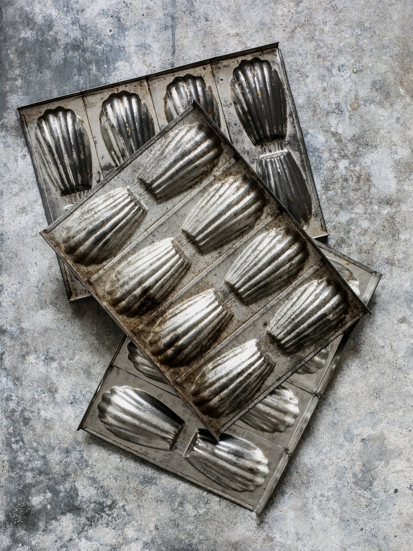 French Madeleine Tins Set