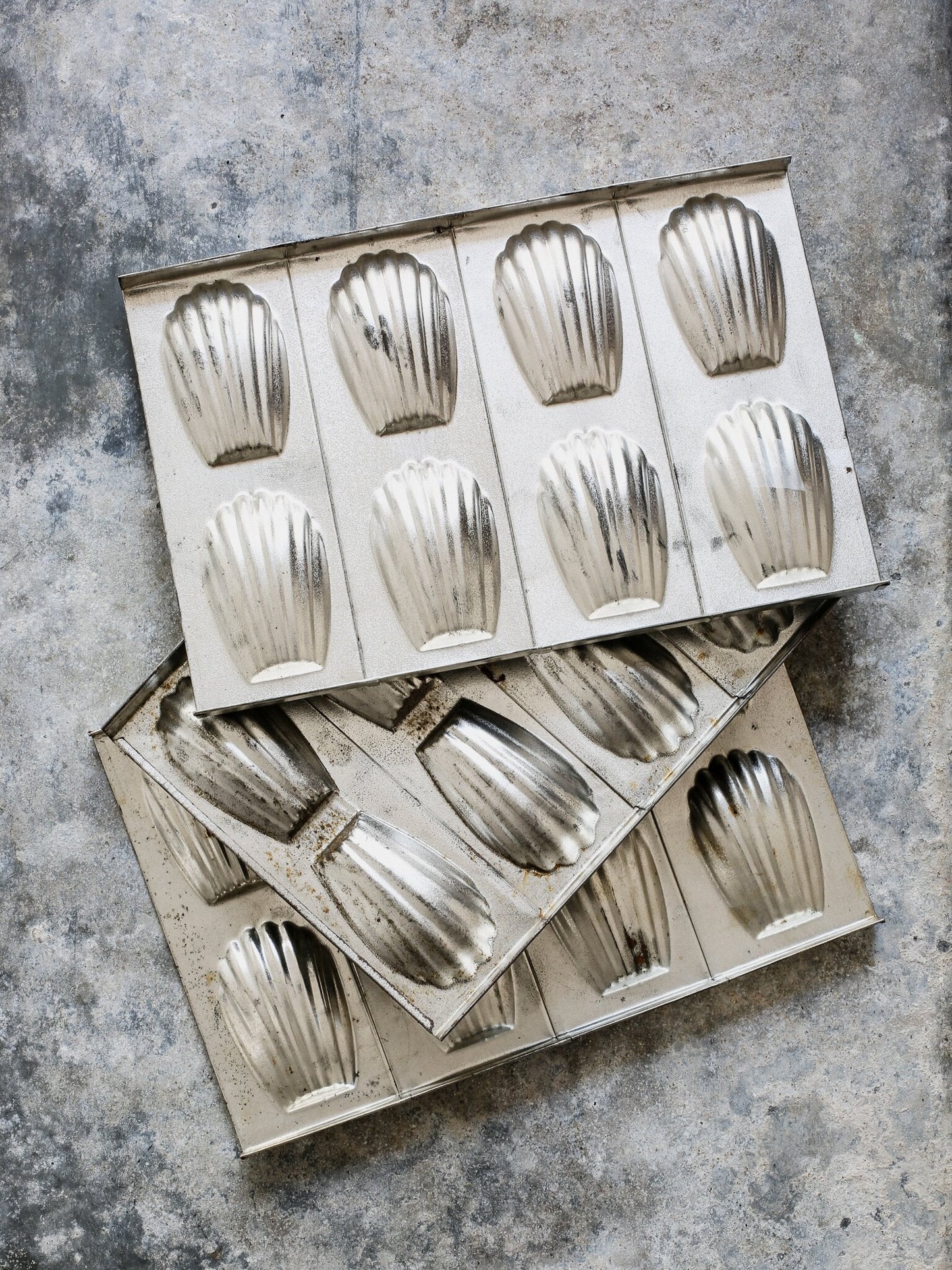 French Madeleine Tins Set