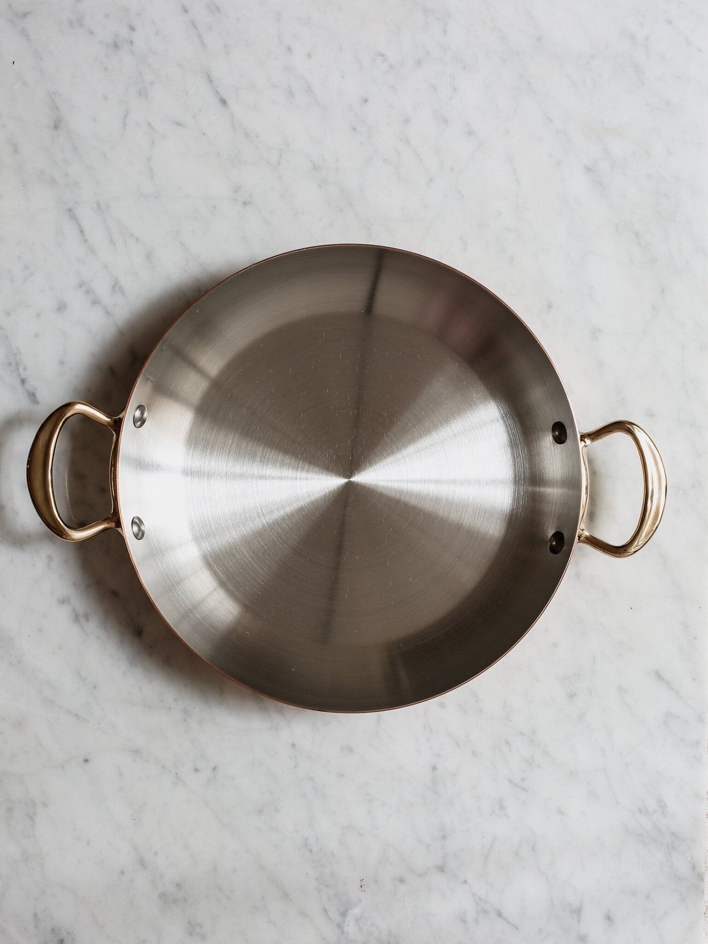 Copper Round Gratin Pan