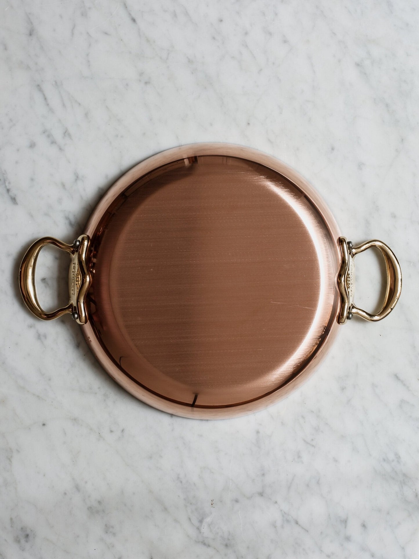Copper Round Gratin Pan