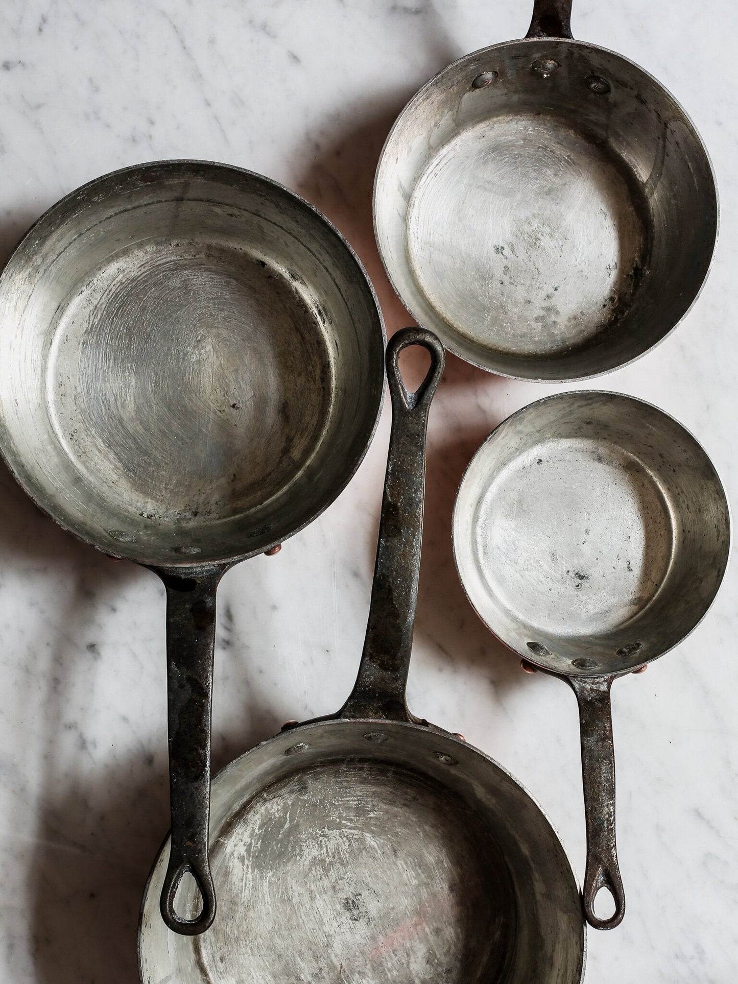 Copper Sauteuse Set