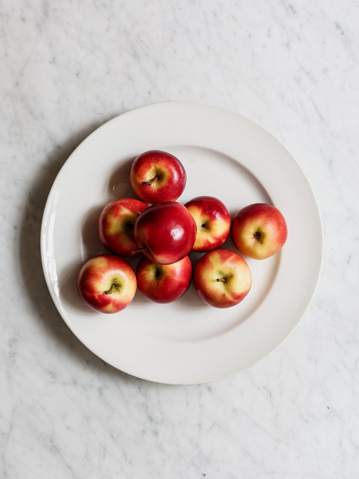 Round Creamware Platter