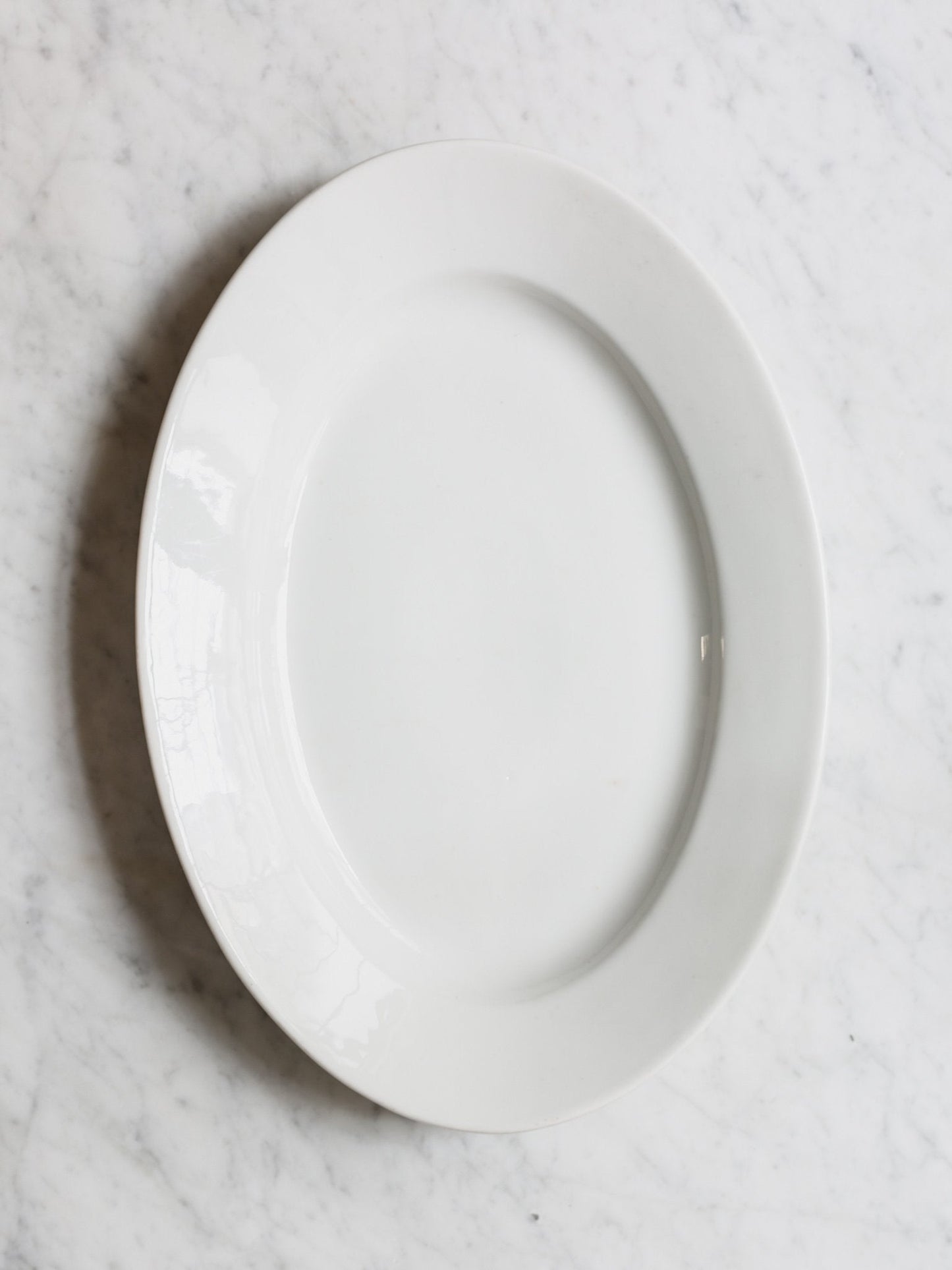 Large French Creamware Platter