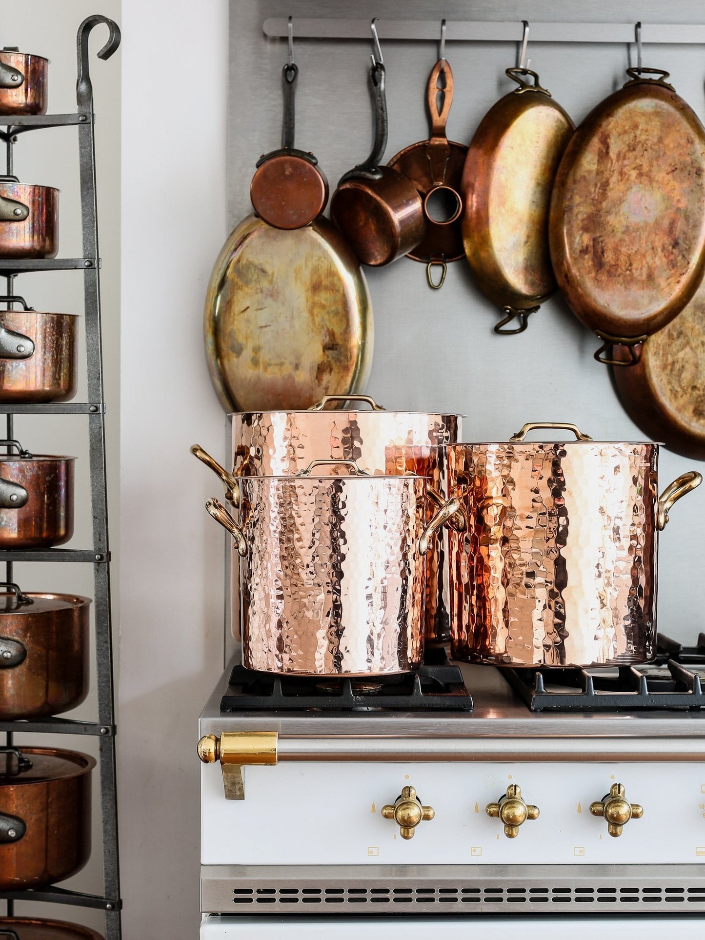 Marmite Copper Stock Pots