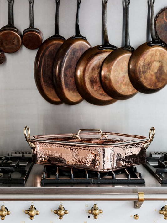 Copper Turbotière