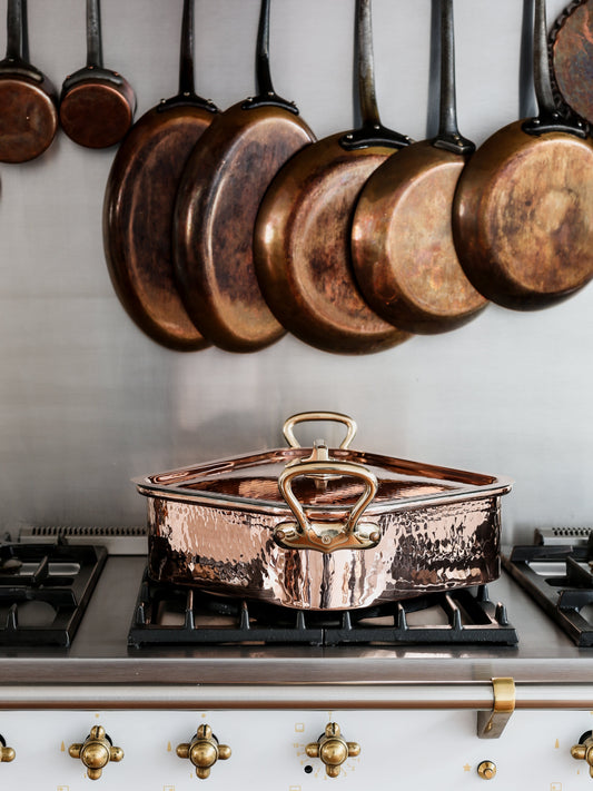 Copper Turbotière