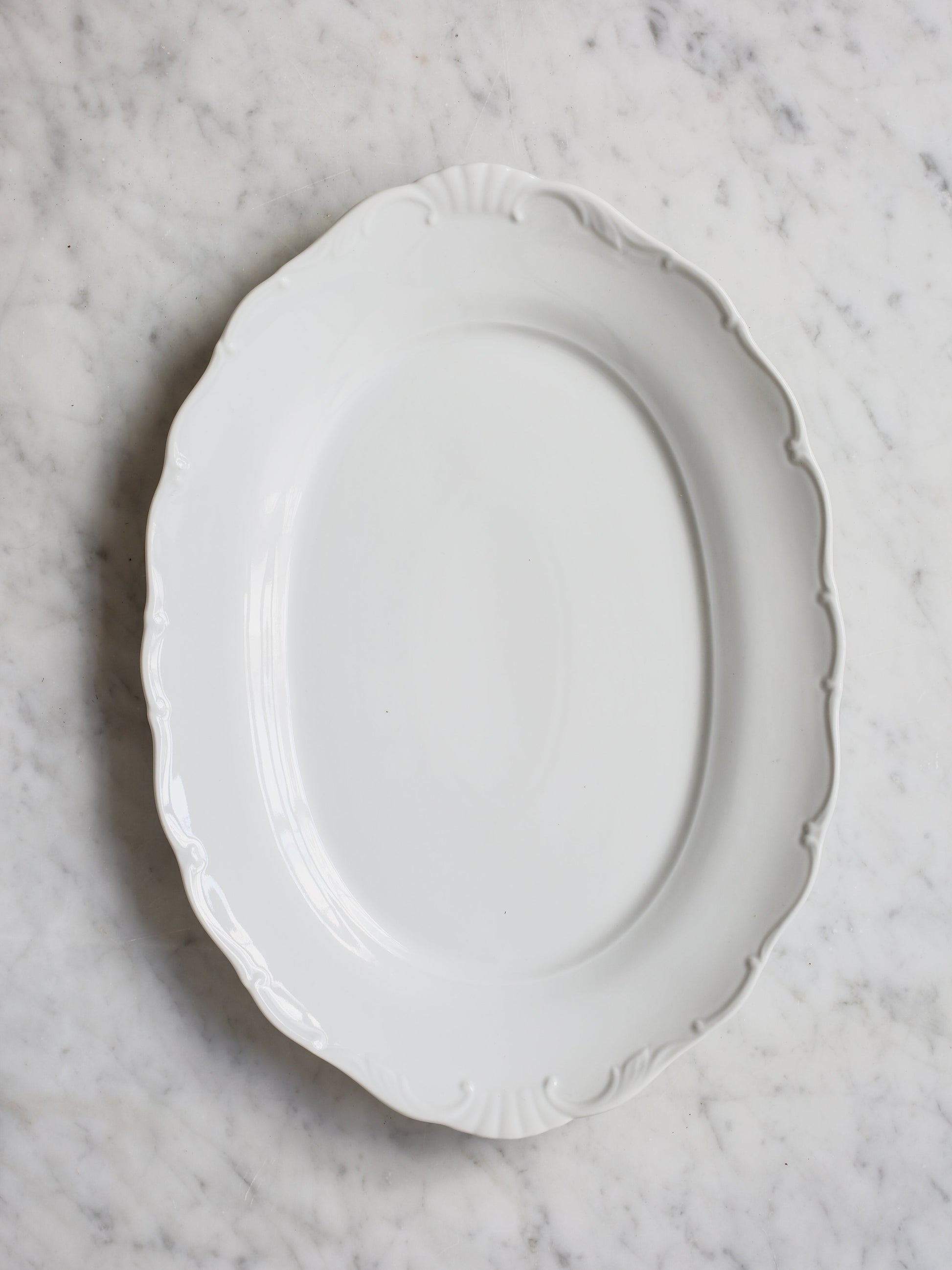 French Porcelain Serving Platter