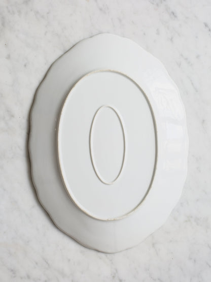 French Porcelain Serving Platter