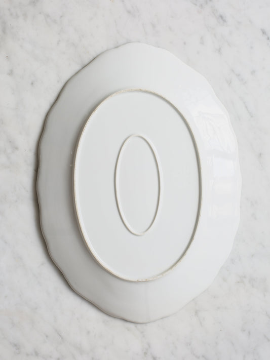 French Porcelain Serving Platter