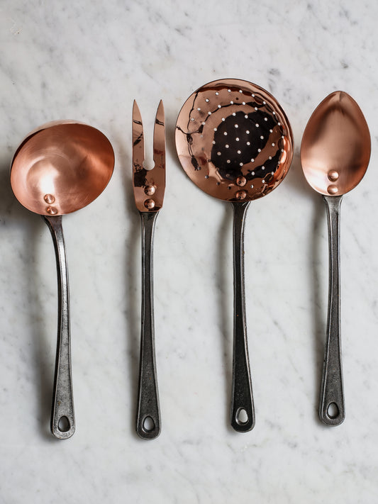 Set of Copper Kitchen Tools