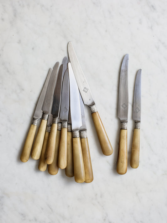 Set of Dinner & Cheese Knives