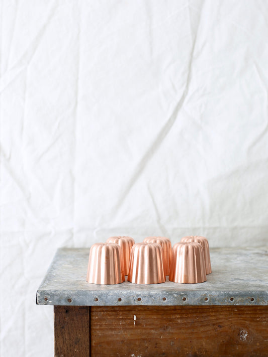 Copper Canelés Molds