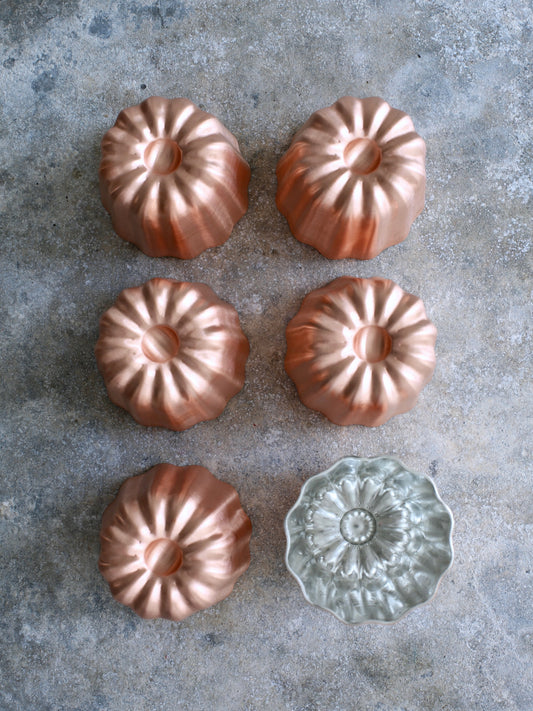 Copper Canelés Molds