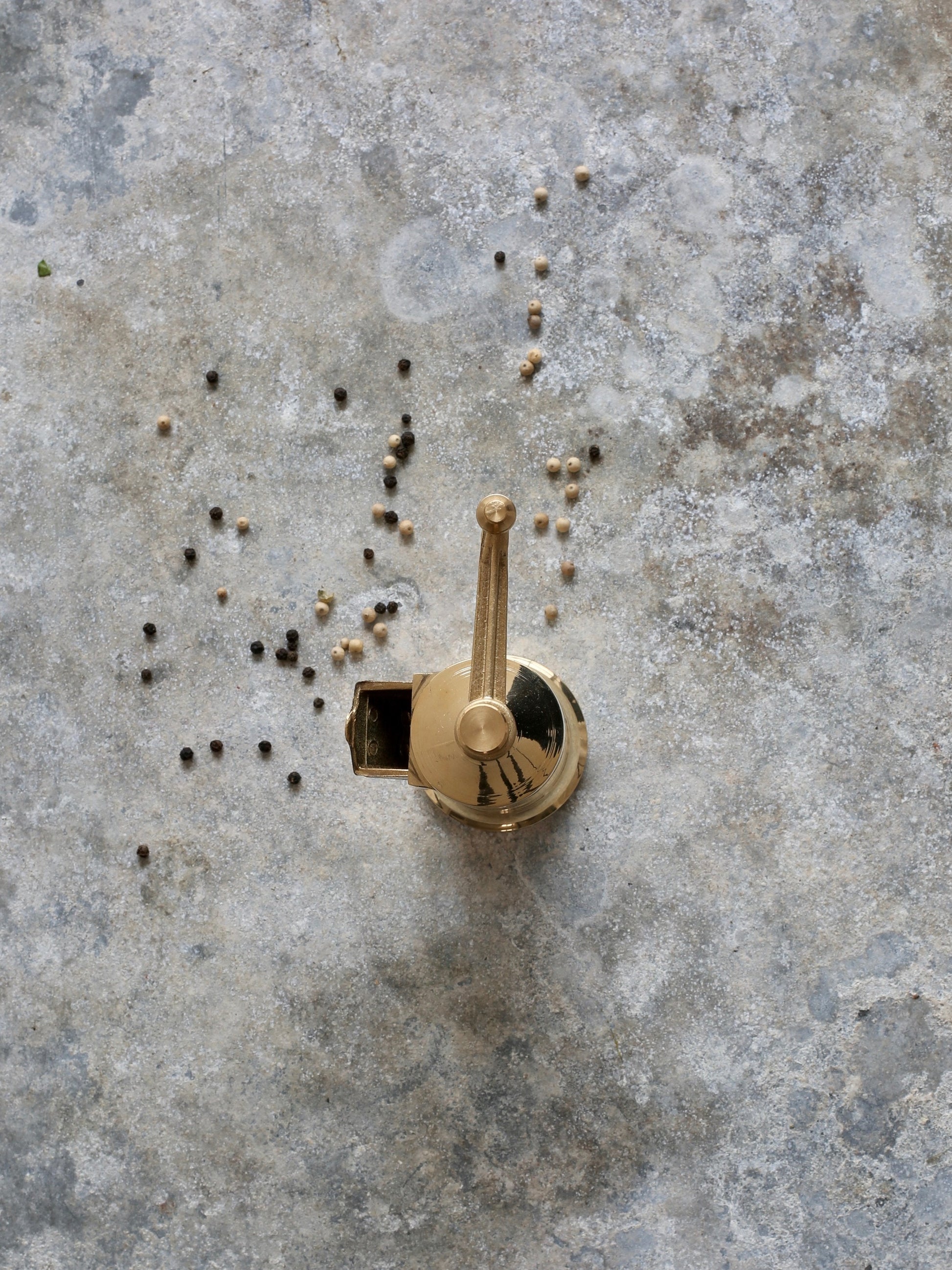 Brass Pepper Mill