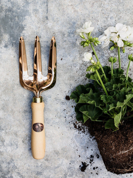 Copper Hand Fork
