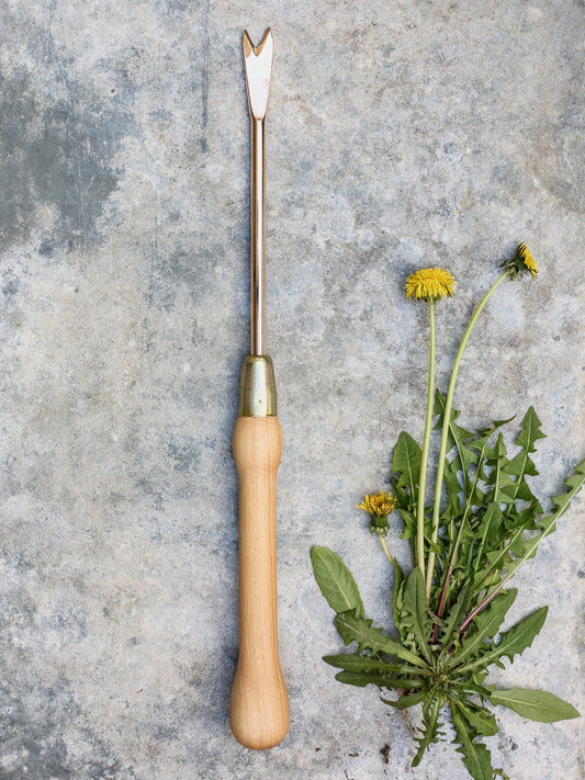 Copper Dandelion Weeder