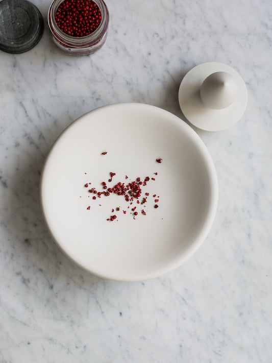 Porcelain Mortar and Pestle