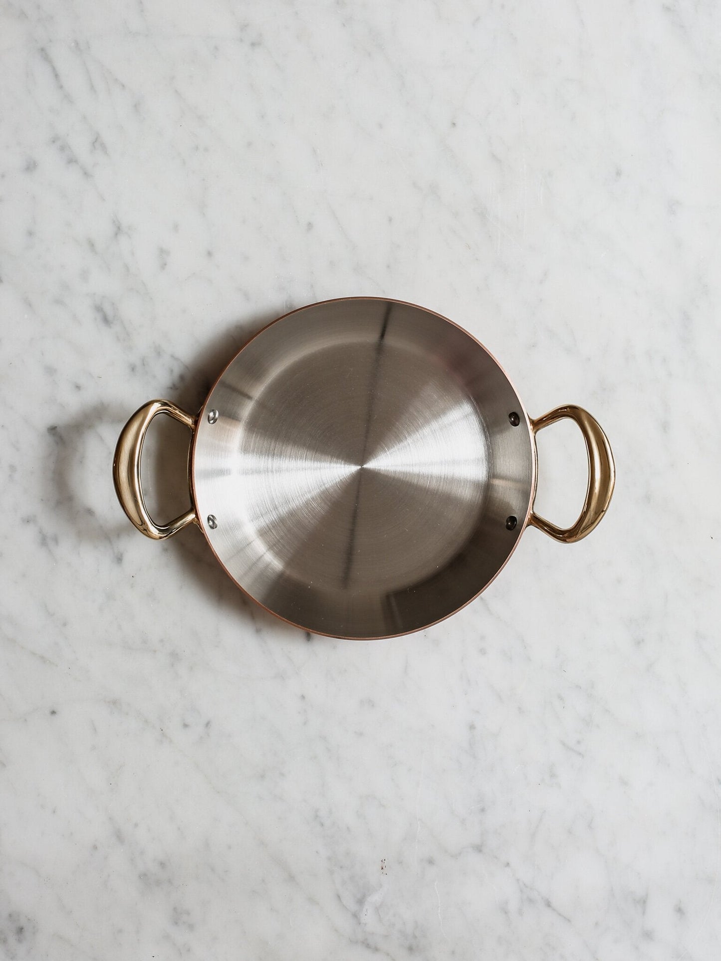 Copper Round Gratin Pan