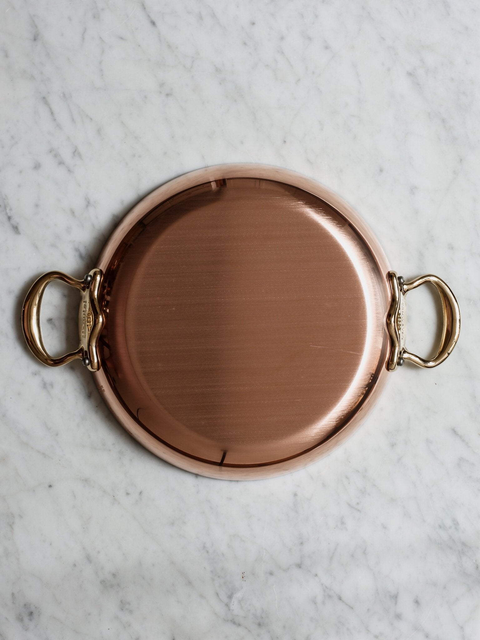 Copper Round Gratin Pan