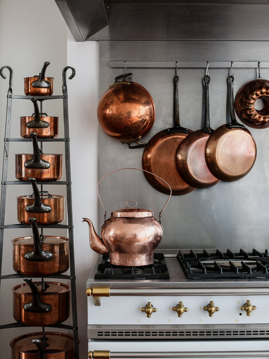 Classic Copper Tea Kettle