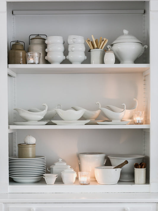 French Creamware Sauce Boats