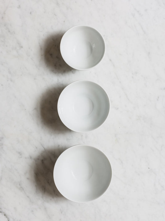 Porcelain Café au Lait Bowls