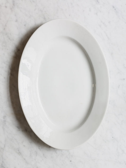 Large French Creamware Platter