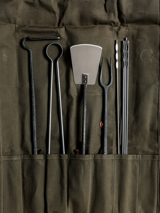 Hand Forged BBQ Set