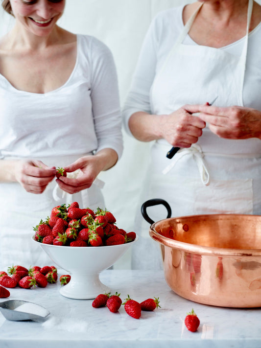 French Copper Confiture Pot