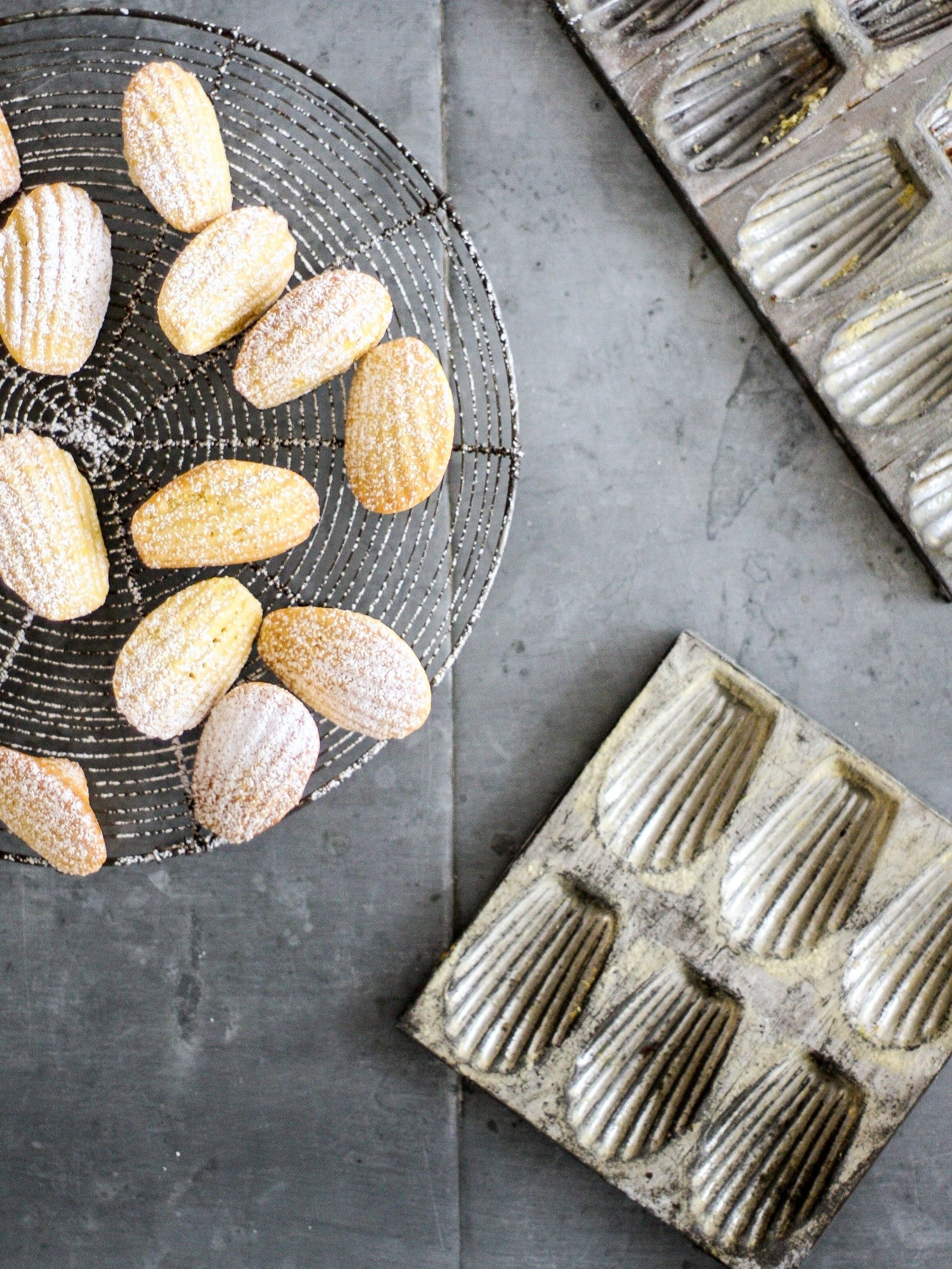 French Madeleine Tins Set