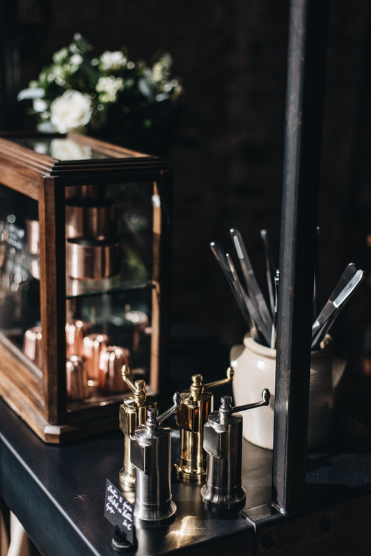 Nickel Pepper Mill