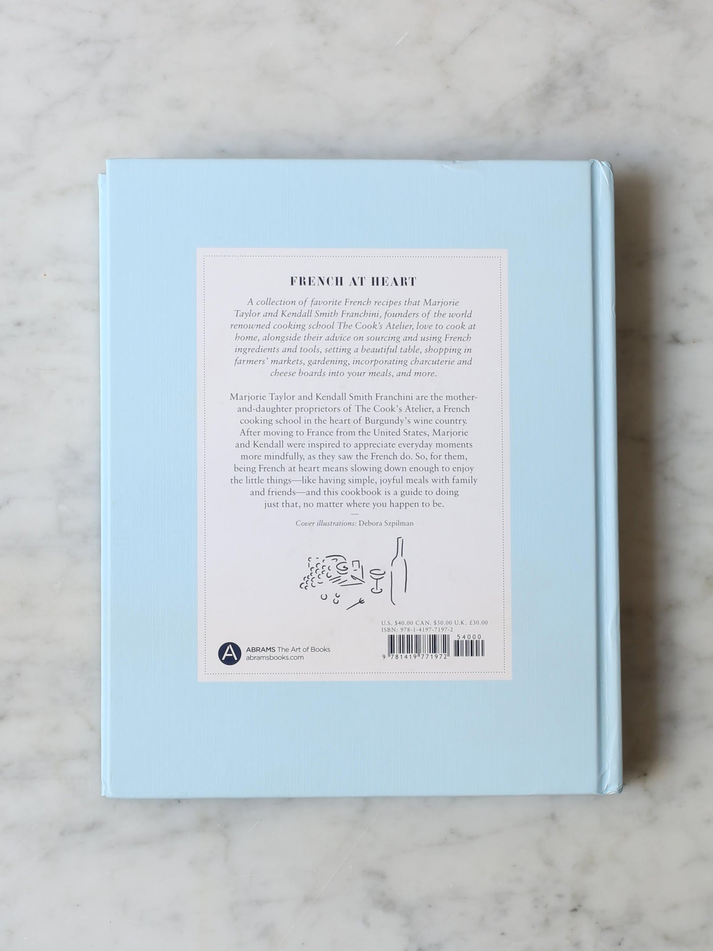 French at Heart Cookbook (Signed by Marjorie + Kendall)