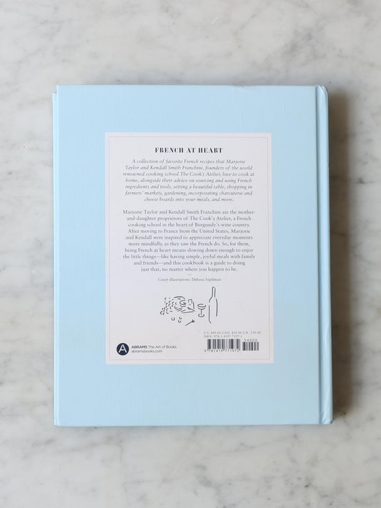French at Heart Cookbook (Signed by Marjorie + Kendall)