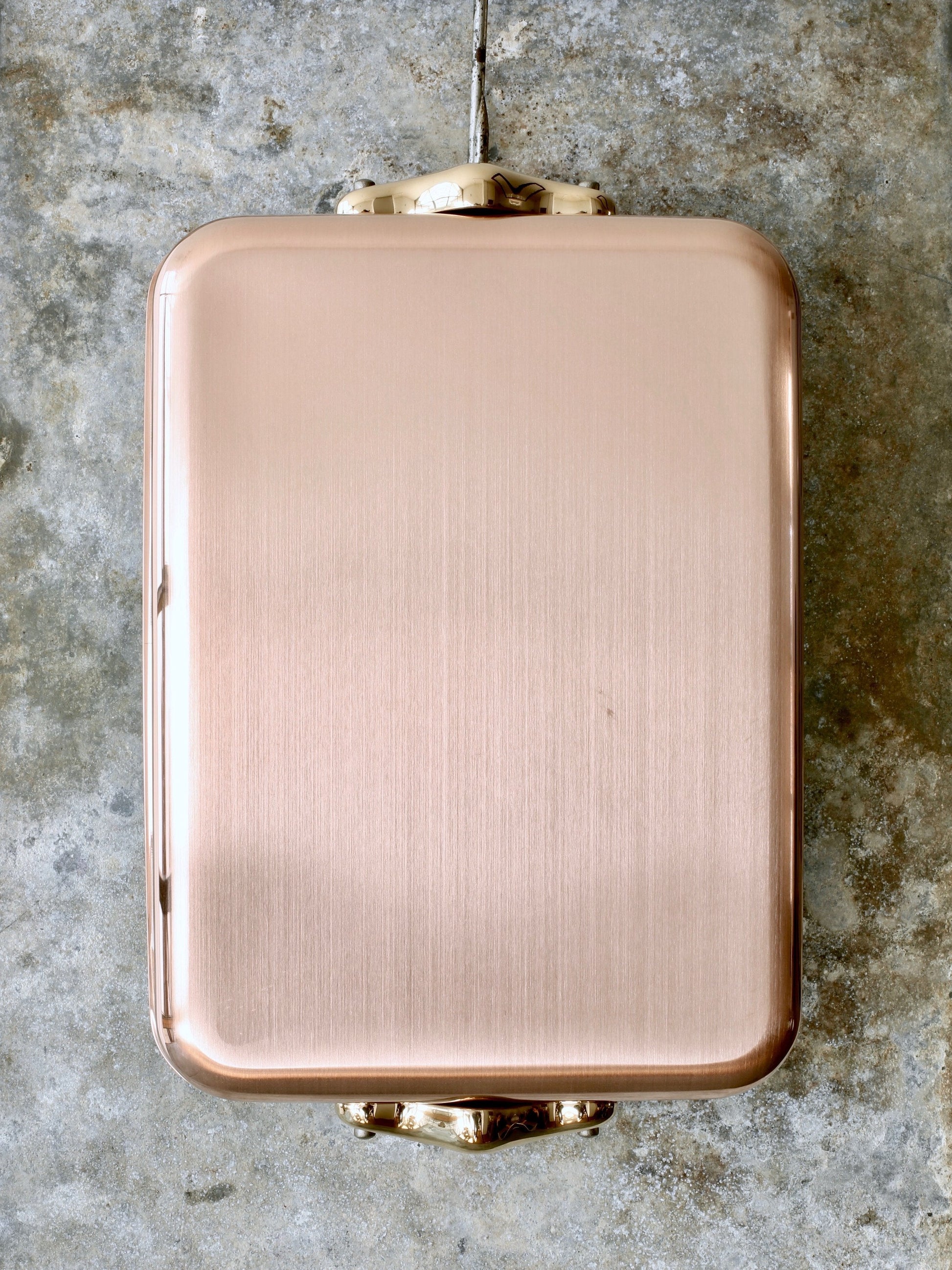 Copper Rectangular Roasting Pan - 30 cm